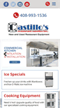 Mobile Screenshot of castillosrestaurantsupplies.com